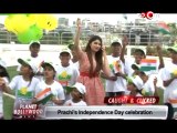 Independence Day - Prachi Desai at an NGO