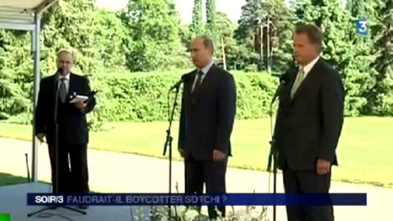 Faut-il boycotter Sotchi ?