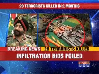 28 terrorists killed in 2 months