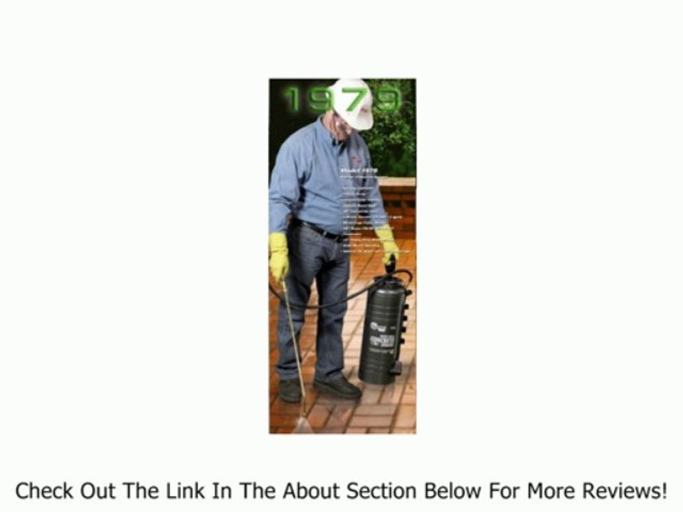 Chapin Industrial 3.5-Gallon Viton Concrete Open Head with Filter Sprayer 1979 Review