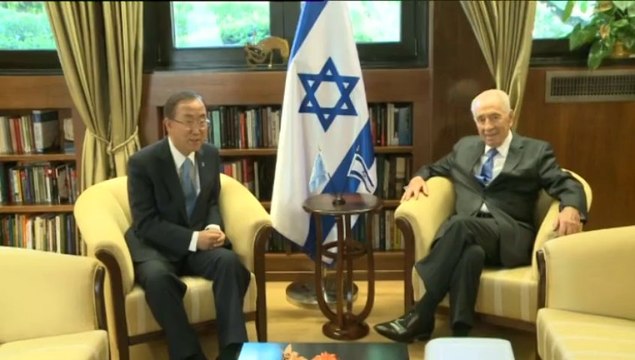 Ban Ki-moon llama a israelíes y palestinos a alcanzar una paz genuina