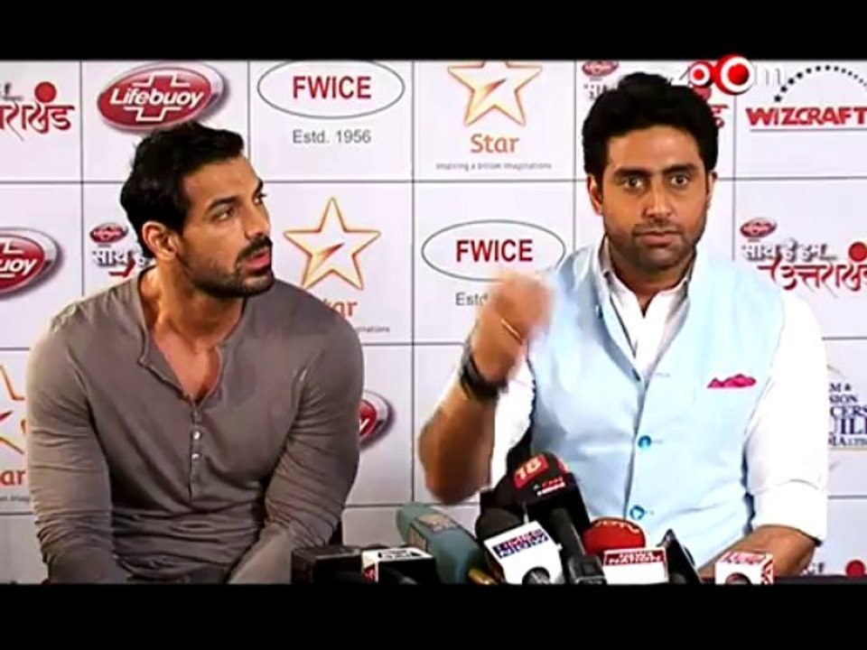 Bollywood stars support Uttarakhand flood victims : John Abraham, Abhishek Bachchan, Nargis Fakhri & Boman Irani