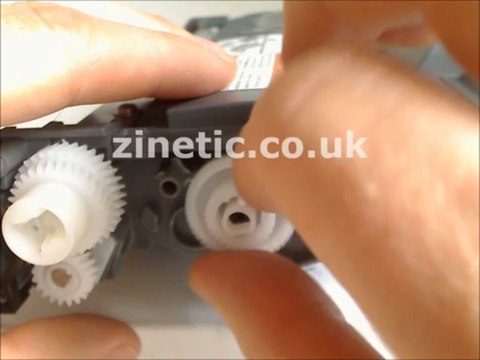 How to refill and reset the Brother MFC 7360 toner cartridge