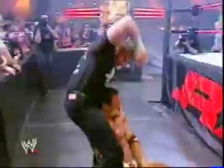 HHH beats down Batista