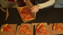 GreenBox Pizza Box Turns into Plates Storage Unit