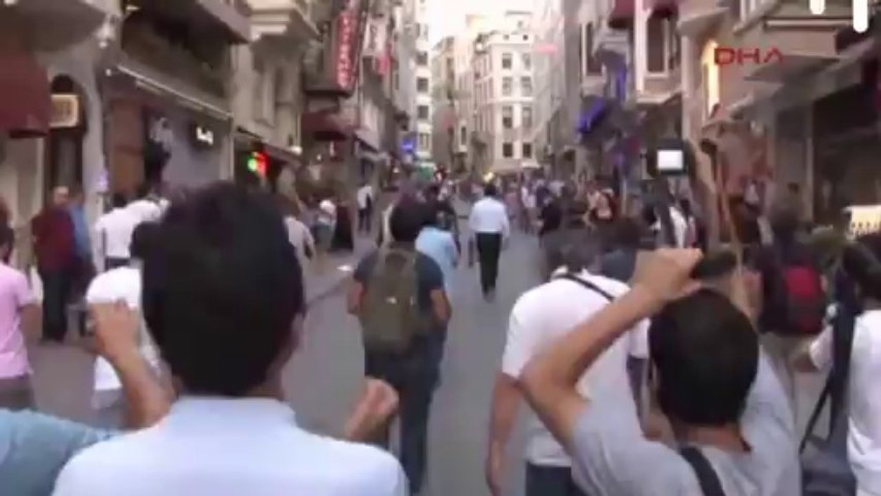 artı bir Ana Haber - Esnaf Polis Gerginliği