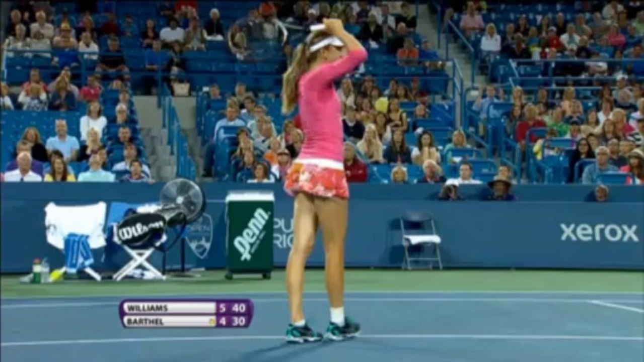 Cincinnati: Williams zu stark für Barthel