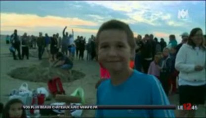 Des châteaux à la pelle à Bray-Dunes