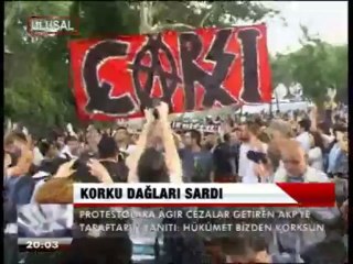 TARAFTARIN YANITI; HÜKÜMET BİZDEN KORKSUN