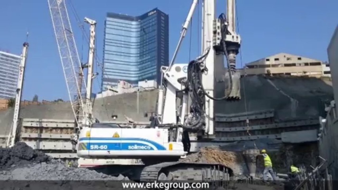 ERKE Dış Ticaret ltd., Soilmec SR-60 Piling Rig - Zemintaş - Bomonti - www.erkegroup.com