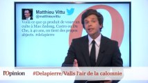 #tweetclash : #Delapierre/Valls l'air de la calomnie