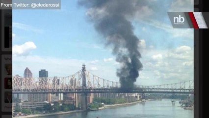 BREAKING: Big Rig Fire Shuts Down Part of NY’s Queensboro Bridge