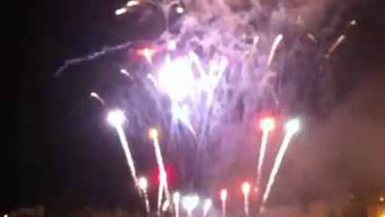 Feux d'artifice Saint Sébastien - 15/08/2013