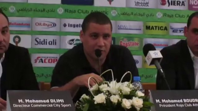 Intervention de Mohamed BOUDRIKA, Pt du RAJA de Casablanca