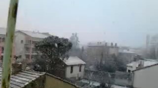 Neige A Montelimar Le 11 Fevrier 2013