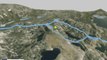 Profil Randonnée 3D Pic du Carlit (2921m) Pyrénées