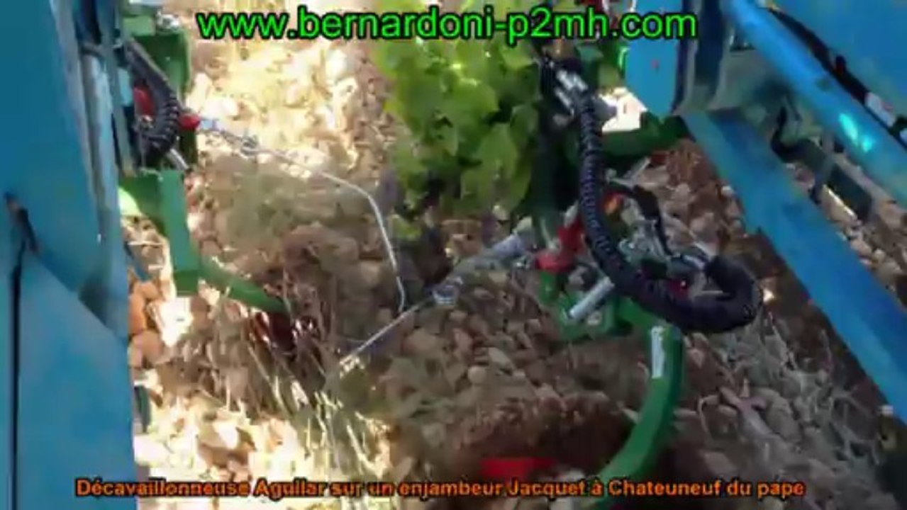 Charrue intercep Aguilar Bernardoni P2mh sur enjambeur Jacquet