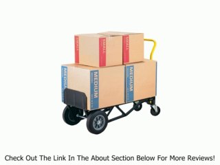 Harper Trucks PGDY8635P 700-Pound Nylon Convertible Hand Truck Review