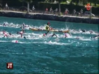 La traversée à la nage du lac d’Annecy 2013