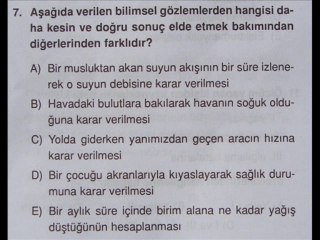 2013-2014 FİZİĞİN DOĞASI TEST 2  SORU-CEVAP