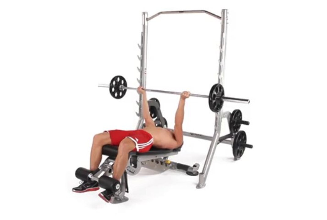 Barbell Bench Press (Decline_Underhand Grip)