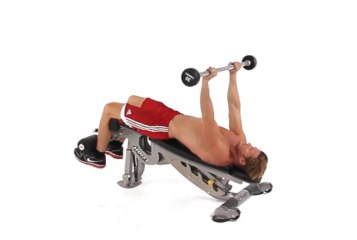 Barbell Crunch (Decline Bench)