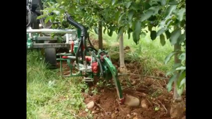 Charrue intercep 1 coté pour vigne enherbé ou arboriculture