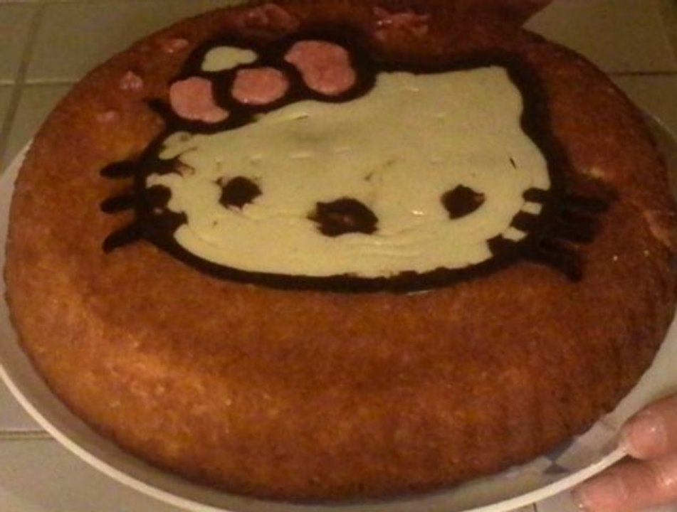 Decoration au chocolat pour gateau