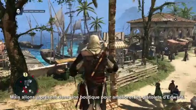 Assassins Creed IV : Black Flag - Gameplay Furtivité & Assassinat [FR]