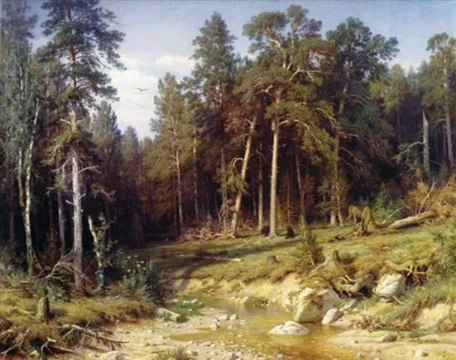 Modest Mussorgsky - Ivan Shishkin - Prelude to Khovanshchina