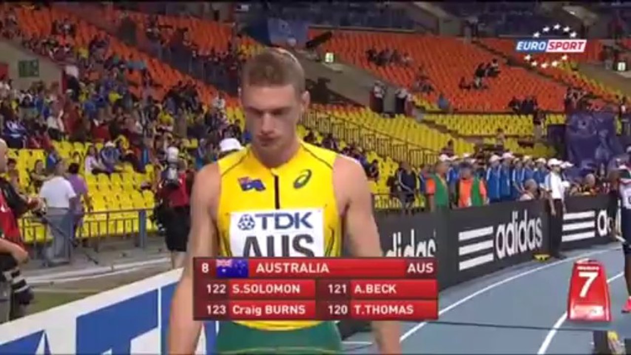 IAAF World Champs #Moscow2013 - 4x400 mt. Relay Men's