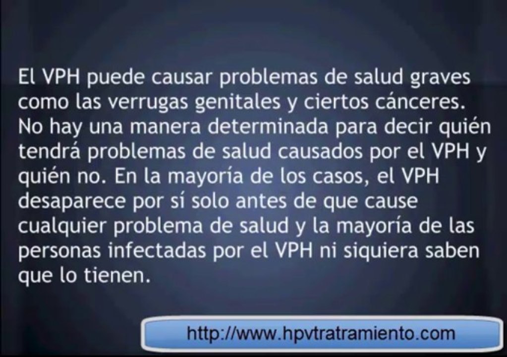 Qué es la infección genital por el VPH?