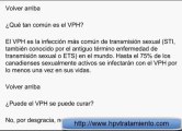 Preguntas más frecuentes sobre el VPH