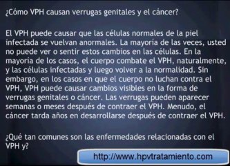 Infección genital por el VPH – Hoja informativa