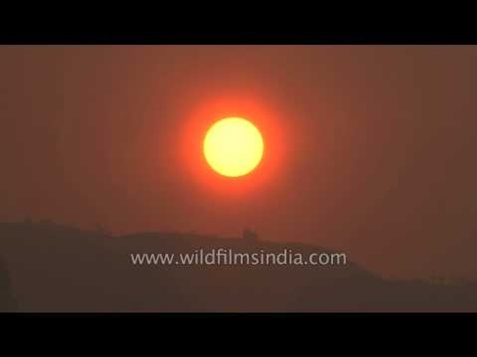 Garhwali Sunsets in the beginning of winters