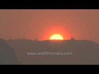 Sunrise in fast forward: Garhwal winters