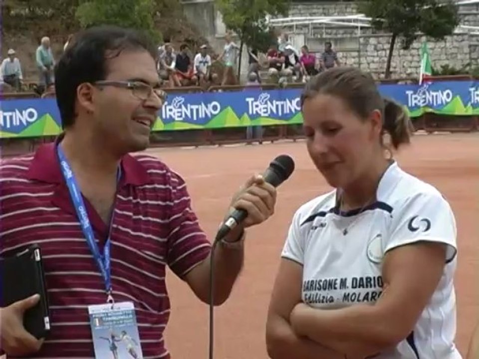 TAMBURELLO finale serie B femm Aldeno (TN) 2013 Cremolino-Pieea