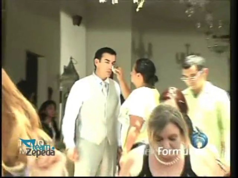 Se grabó la boda de Elisa y Damián @davidzepeda1  en Abismo De Pasión