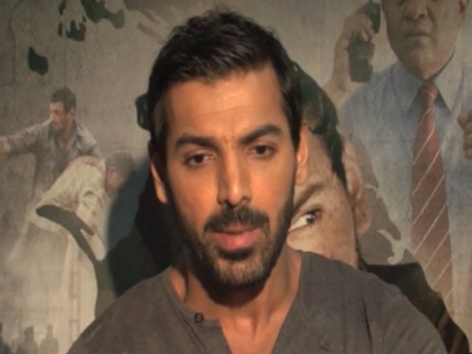 John Abraham promotes 'Madras Cafe' with Shooji...