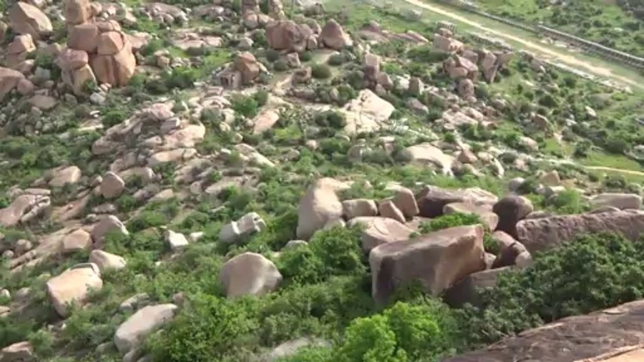 Hampi - risques de chute