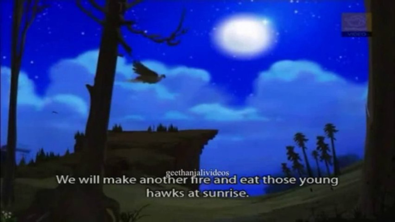 Jataka Tales  - Animal Stories - The Hawks and their Friends