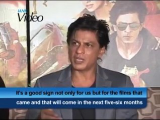 Chennai Express success good for Indian films says SRK