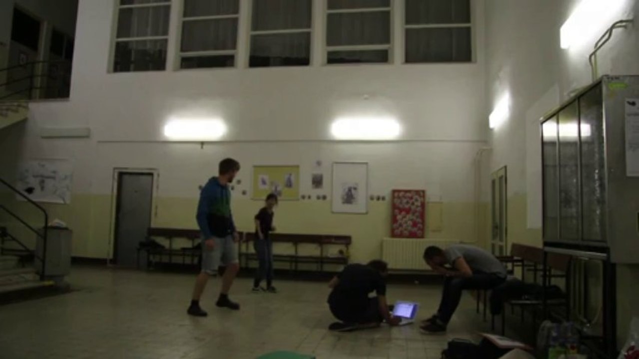 Meanwhile, in Plaveč trainstation, Slovakia...