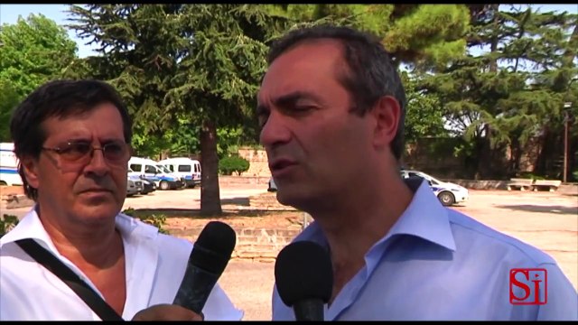 Napoli - De Magistris reintegra Pina Tommasielli e parla di ricandidatura (16.08.13)