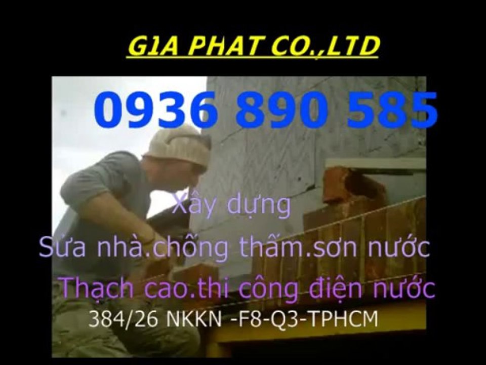 Xay dung sua chua nha o quan binh thanh alo 0936 890 585