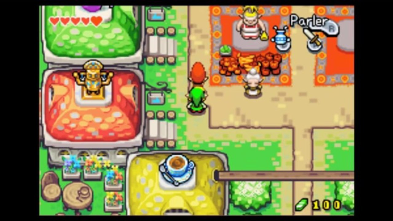 the Legend of Zelda The Minish Cap parti bonus(1) visite de la cité d'hyrule + annonce FAQ