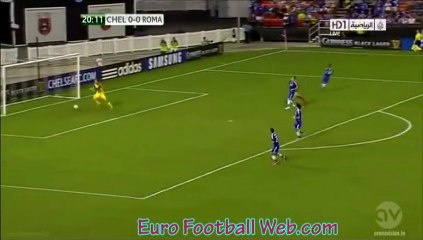 Chelsea goal keeper Mark Schwarzer Epic Fail!! Chelsea Vs AS Roma