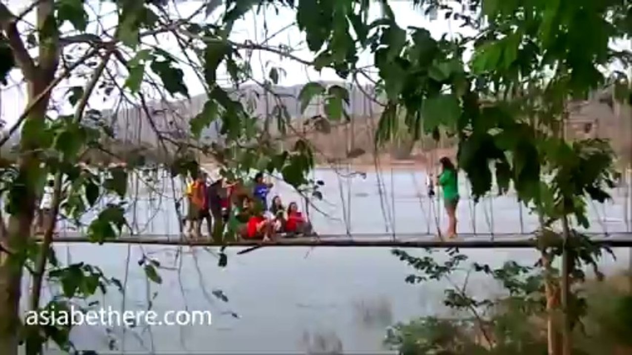 Rope Bridge in Kaeng Krachan National Park