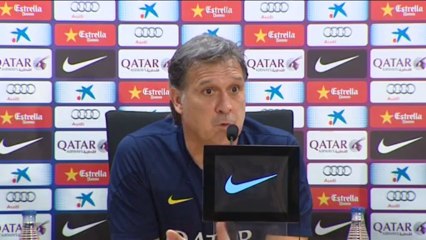 Martino espera contar en breve con Carles Puyol