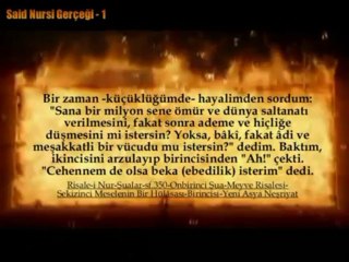 Said Nursi cenneti istemiyor ve birçok ayete aykırı konuşuyor! [İşte örnekler...]